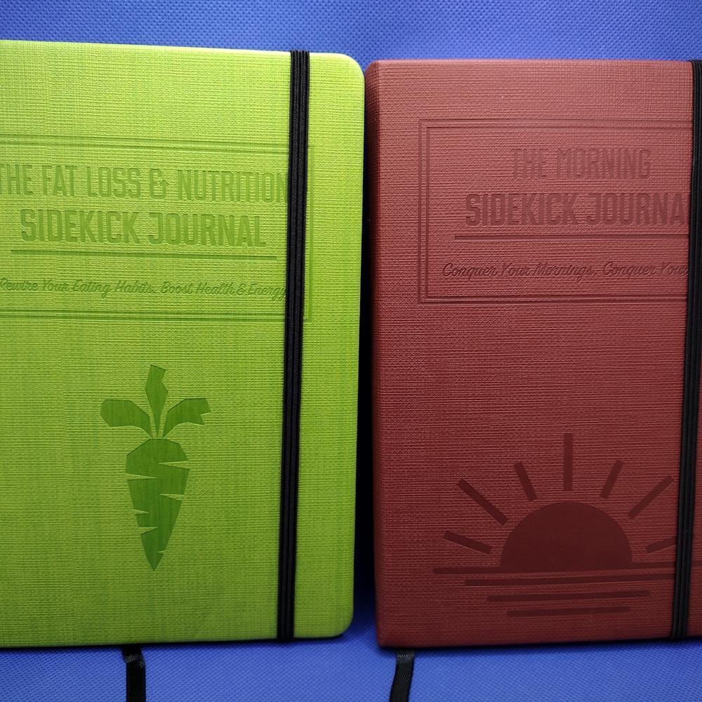 Habit Nest Fat Loss & Nutrition and Morning Sidekick Journals